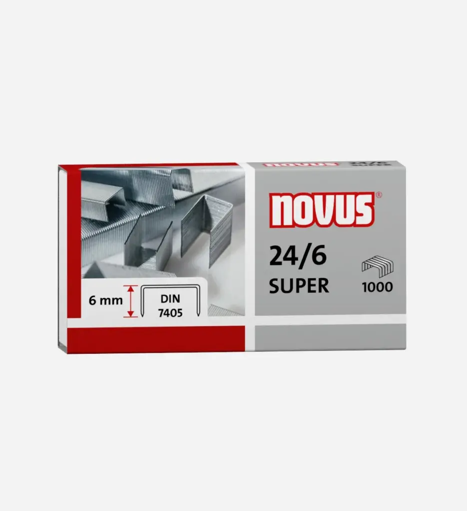 Agrafes Novus 24/6 PQ/1000