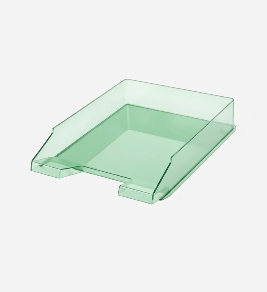 Bac à Courrier Transparent Vert - Ark