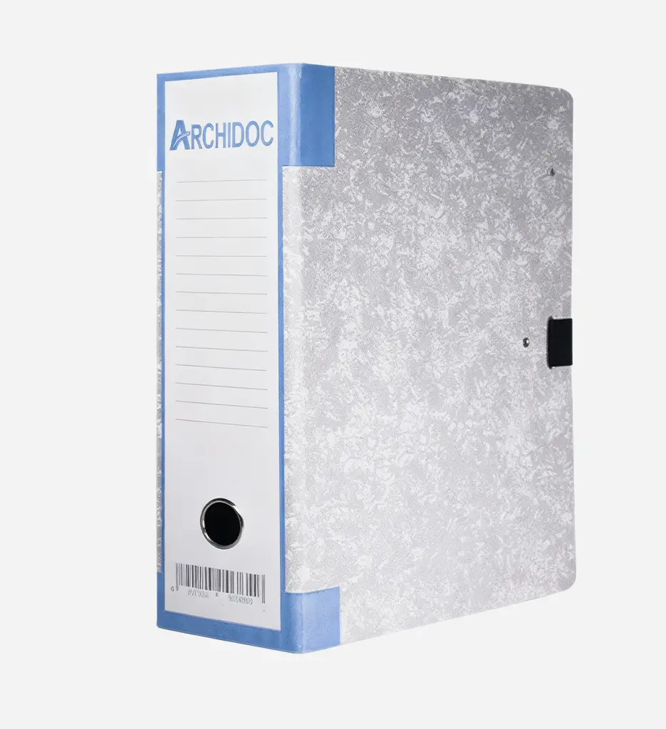 Boite D'archive Dos 10Cm Archidoc Gris - Purple