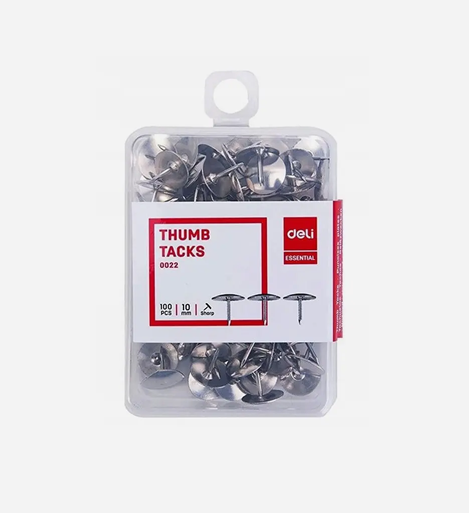 Boite De 100 Punaises E0022 - DELI