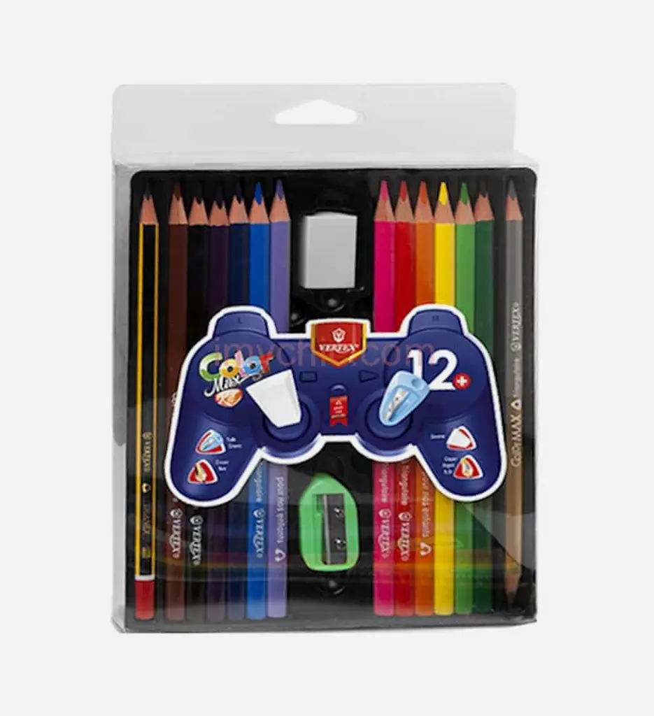 Boite de 12 Crayon de Couleurs  VS-424 - VERTEX