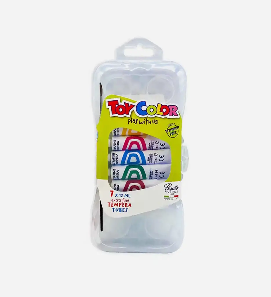 Boite de 7 tubes de gouache superlavable 12 ml Godet