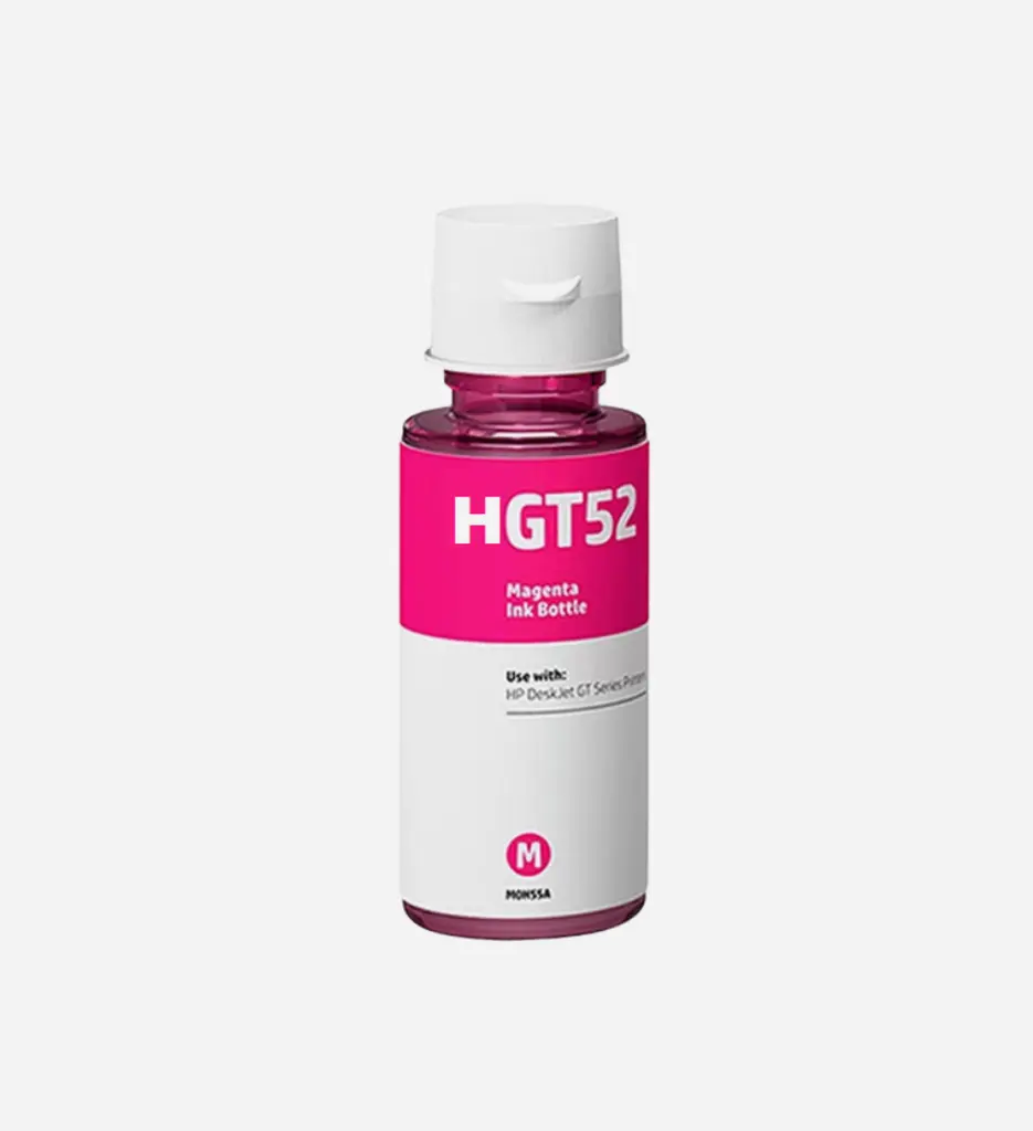 Bouteille D'encre HP GT52 Magenta Compatible