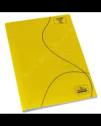 Cahier Piqué BMV 192P 24x32 PP Séyès 70Gr Jaune - YAMAMA