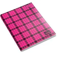 Cahier Carreaux 192P 17x22 Séyès PP 70Gr Rose - YAMAMA