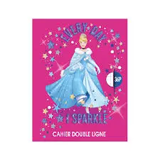 Cahier Double Ligne Disney 80Gr - YAMAMA
