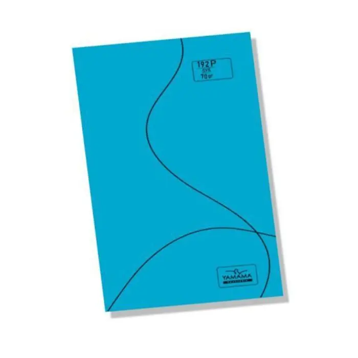 Cahier Piqué BMV 192P 17x22 PP 70Gr Bleu - YAMAMA
