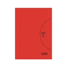 Cahier Piqué BMV 64P 17X22 PP 80Gr Rouge - YAMAMA