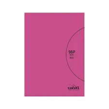 Cahier Piqué BMV 96P 17X22 PP 80Gr Rose - YAMAMA