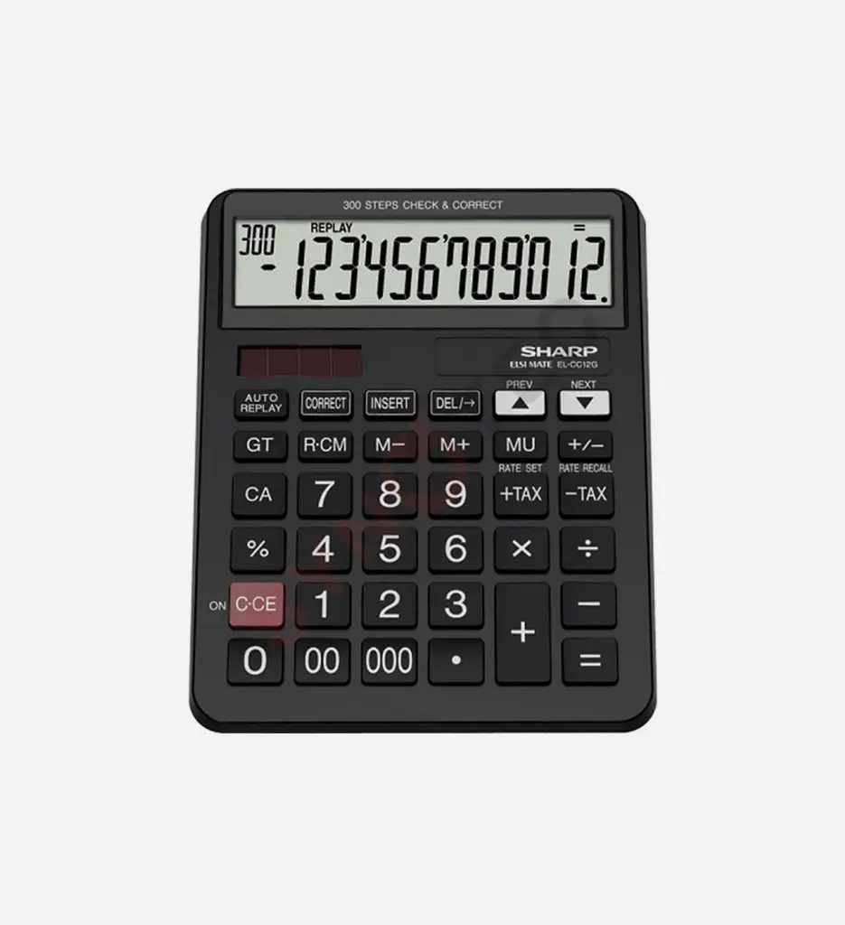 Calculatrice De Bureau EL-CC12G - Sharp