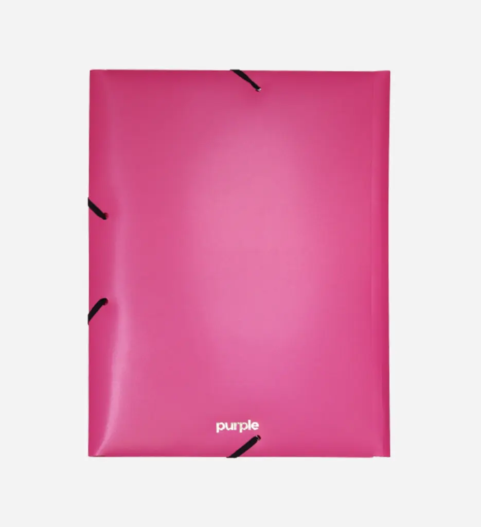 Chemise à 3 rabats en PP Essential - Rose