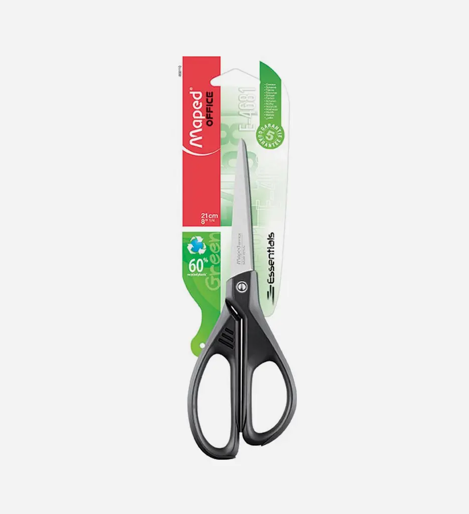 Ciseaux Essential Green 21Cm Réf 468110 - Maped