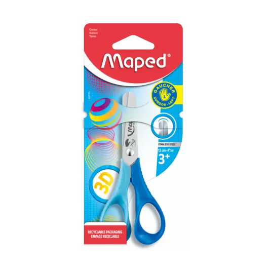 Ciseaux Vivo gaucher 12Cm - MAPED