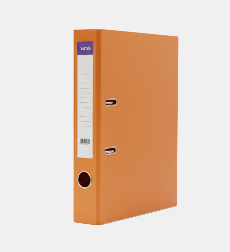 Classeur à Levier Essential D55 Orange - PURPLE