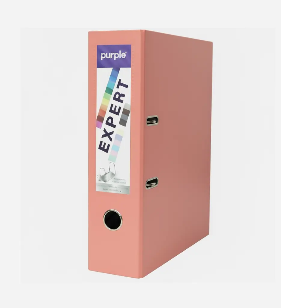 Classeur à Levier Expert D80 Saumon - PURPLE