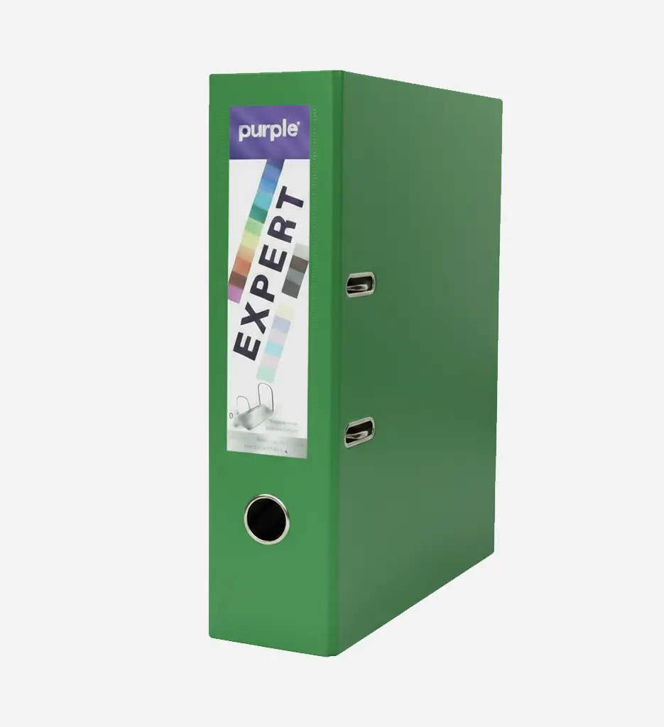 Classeur à Levier Expert D80 Vert Clair - PURPLE 