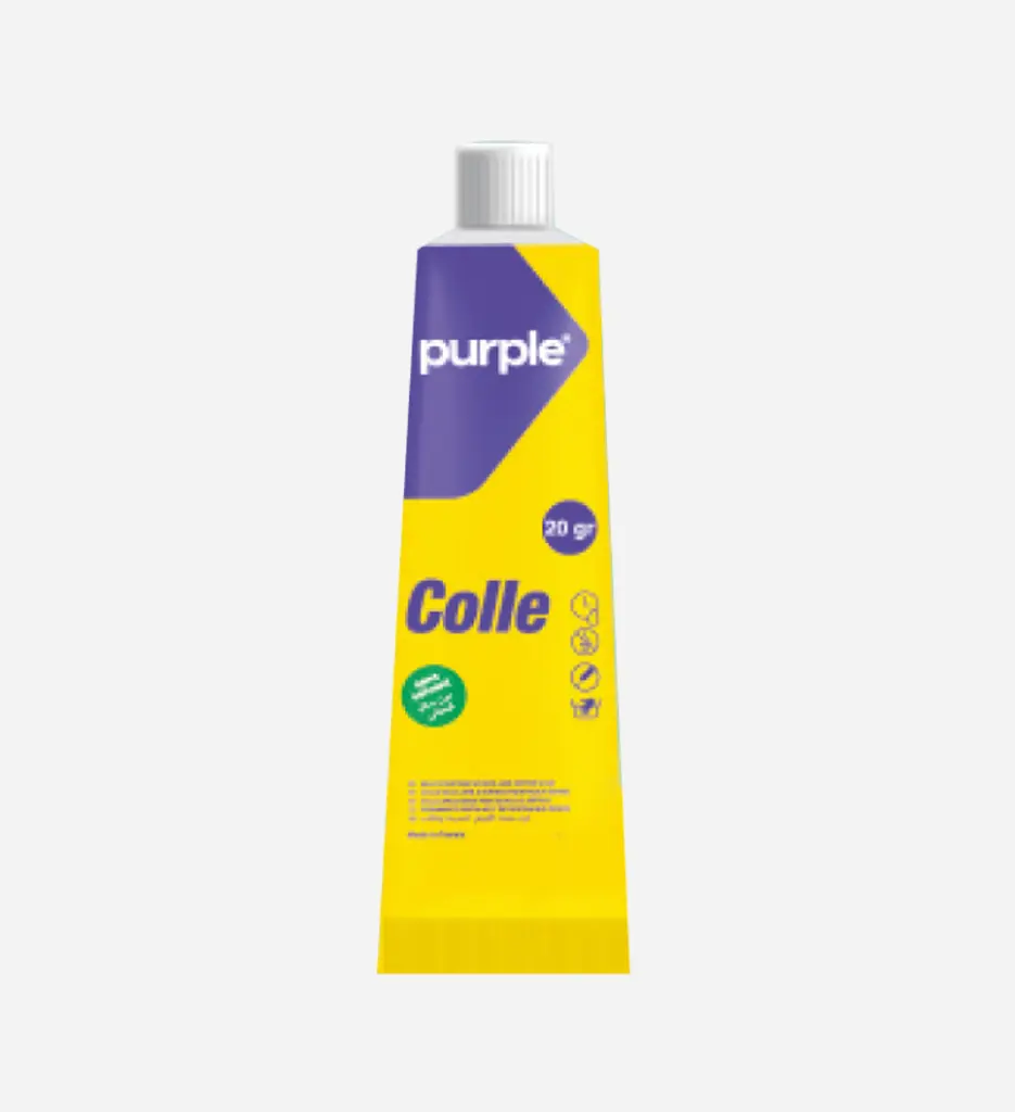 Colle Tube Transparent 20Gr - PURPLE 