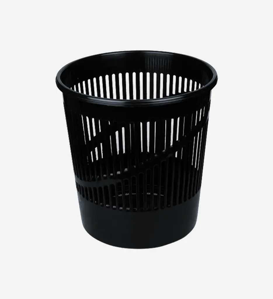 Corbeille à papier 11L Noir - ARK