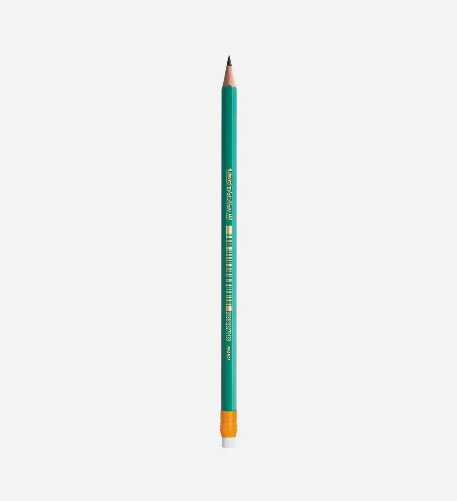 Crayon Noir HB2 Evolution Avec Gomme - BIC