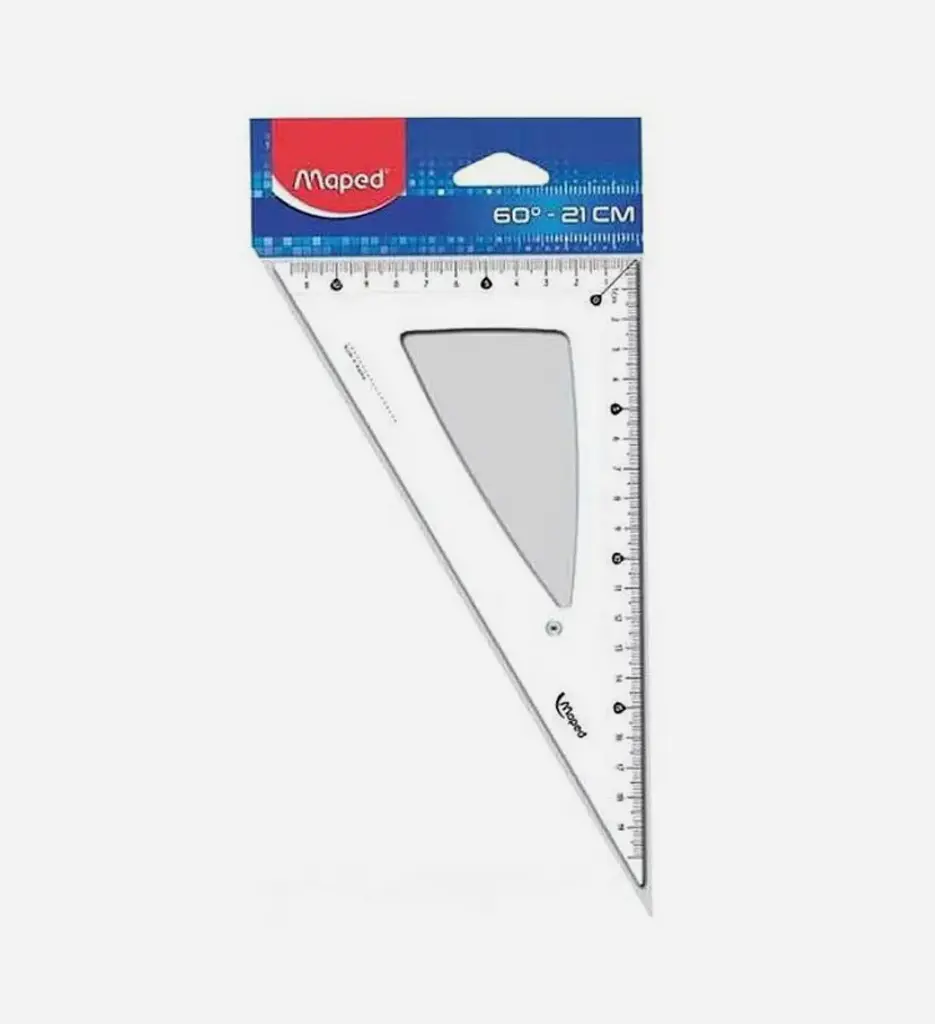 Equerre en plastique 60° 20Cm - Maped