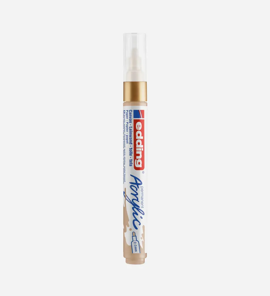 Marqueur Acrylique 2-3 Mm Gold 5100 - EDDING