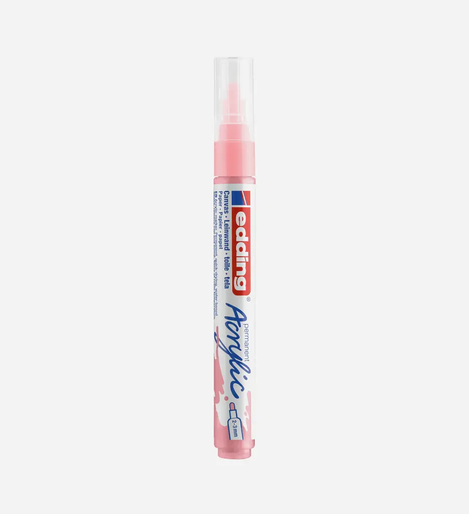 Marqueur Acrylique 2-3 Mm Rose Pastel 5100 - EDDING