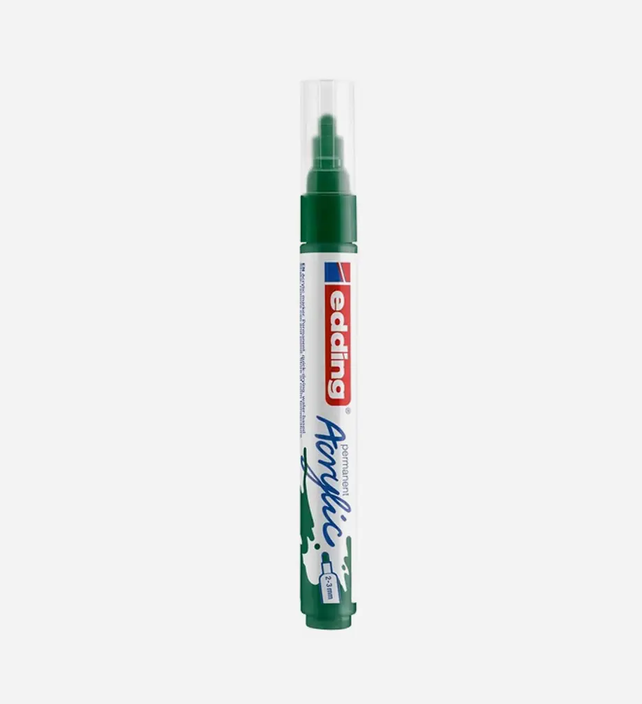 Marqueur Acrylique 2-3 Mm Vert 5100 - EDDING
