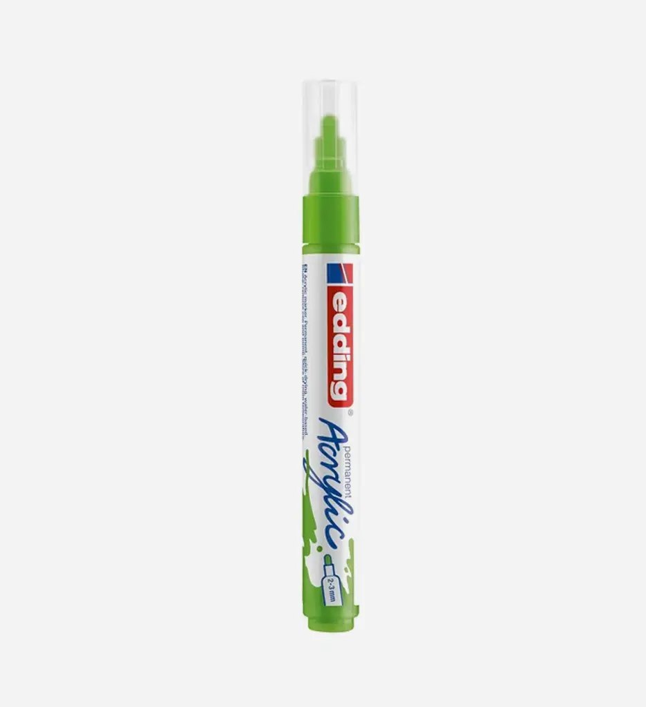 Marqueur Acrylique 2-3 Mm Vert Jaune 5100 - EDDING