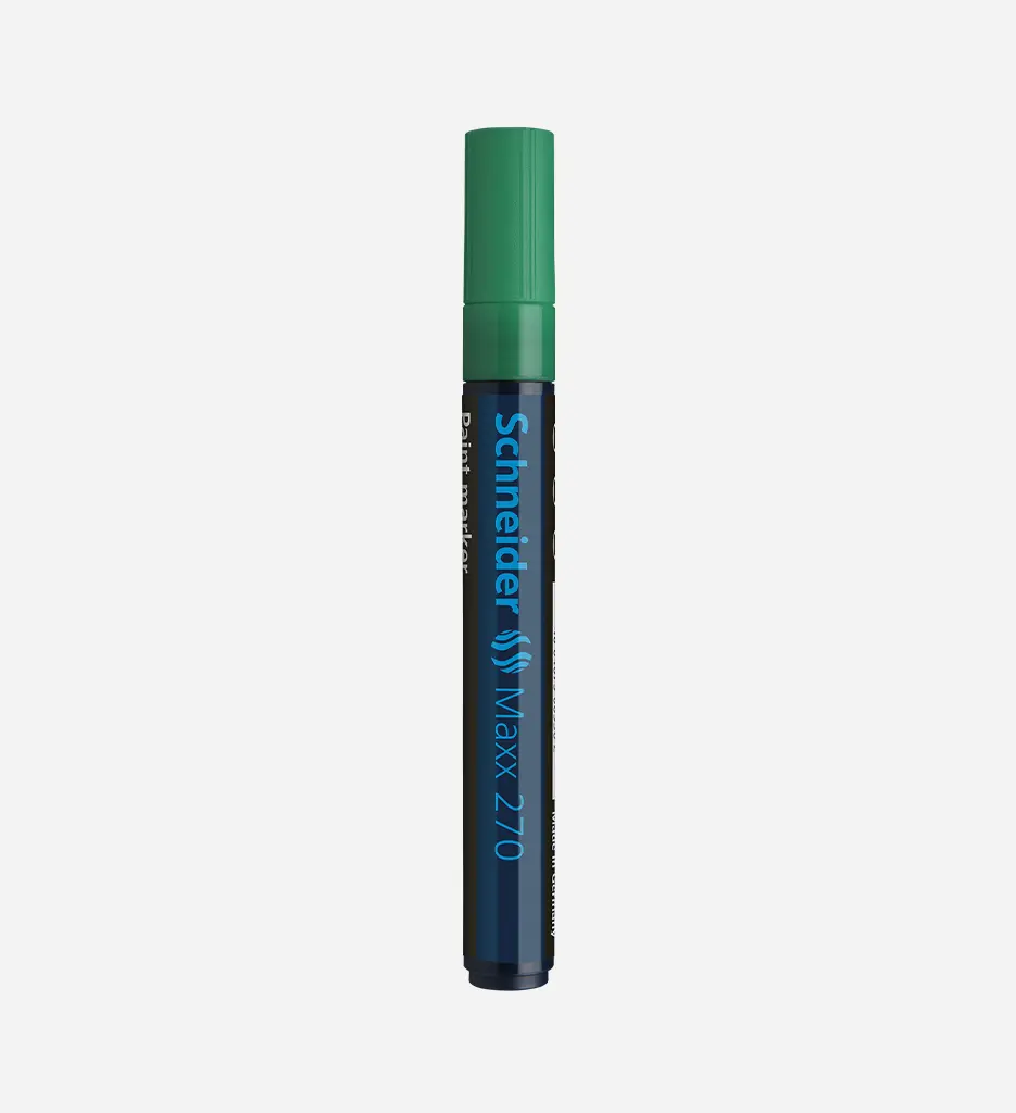 Marqueur Paint 270 Pointe Conique Vert - SCHNEIDER