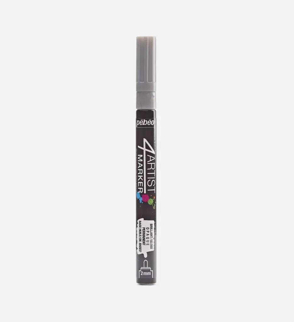 Marqueur Peinture 4Artist 2MM Noir - PEBEO