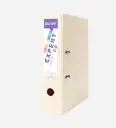 Classeur à Levier Expert D80 Beige - PURPLE 