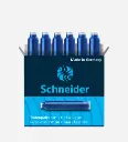 Paquet De 6 Cartouches Schneider - Bleu