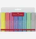 Pochette Surligneurs Textliner 46 Pastel - FABER CASTELL