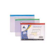 Pochette avec Zip A5 - Purple