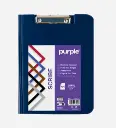 Porte Bloc Double Scribe Purple - Bleu