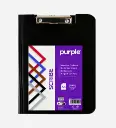 Porte Bloc Double Scribe Purple - Noir
