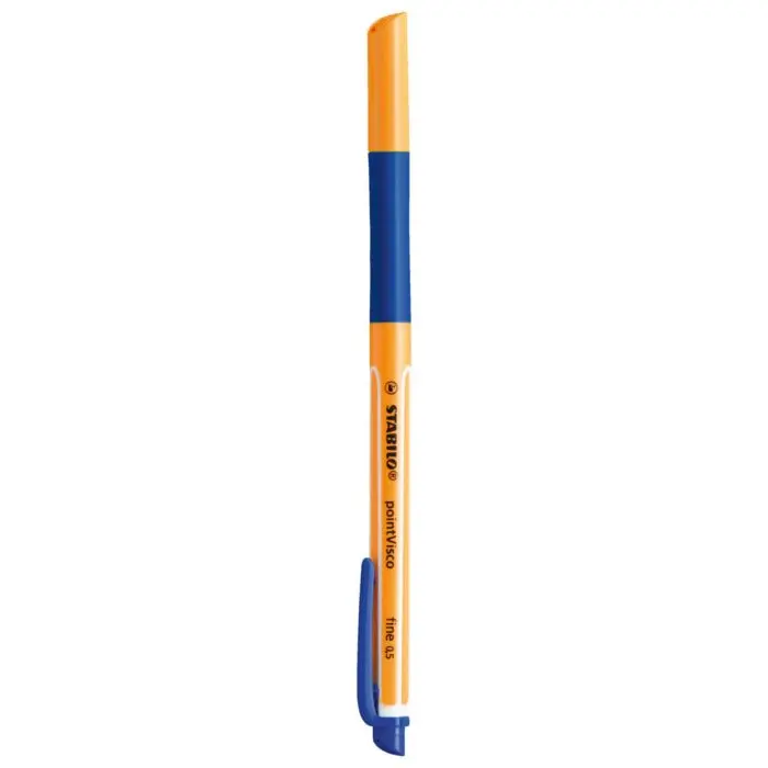 Stylo Roller Point Visco Bleu - STABILO